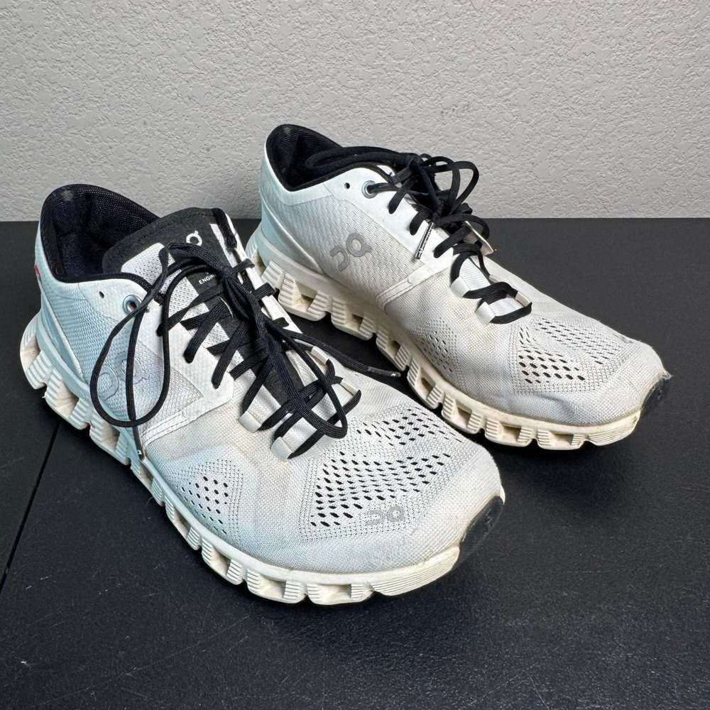 On Cloudswift Women 8.5 Running Shoes White Black Helion Superfoam 41.99582